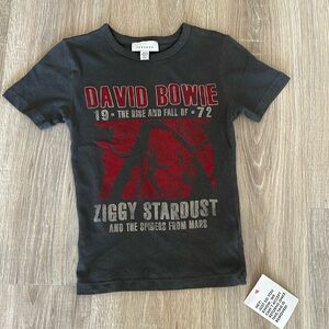 Topshop David Bowie babydoll t-shirt. NWT